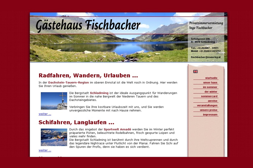 Screenshot fischbacher-schladming.at