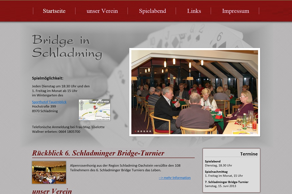 Screenshot bridgeclub-schladming.at